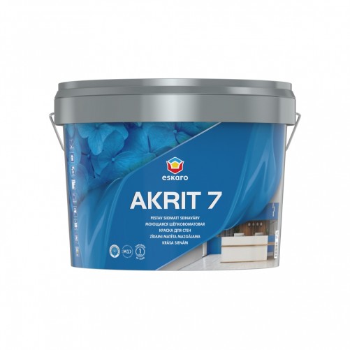 Краска Eskaro Akrit 7 акрилатная 9,5л