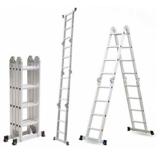 Лестница трансформер шарнирная Forte FE 4*4