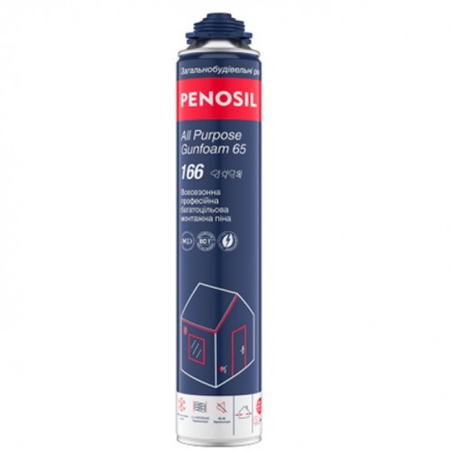 Пена монтажная под пистолет Penosil All Purpose Gunfoam 65, 830 мл