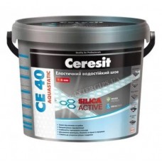 Затирка для плитки (Фуга) Ceresit CE 40 № 01 белый, 2 кг.