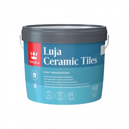 Tikkurila Luja Ceramic Tiles фарба інтер'єрна акрилова напівматова 2,7л
