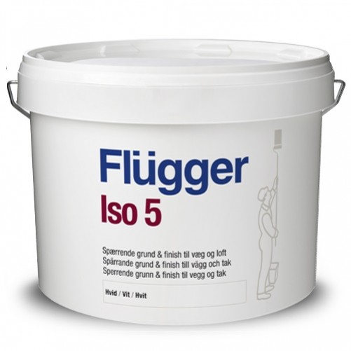 Flugger Iso 5 Primer & Finish алкідна ізолююча фарба-грунт 10л