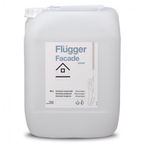 Грунт силікон-акриловий Flugger Facade Primer 10 л.