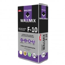 Клей для приклеювання ППС і МВ плит WALLMIX F-10 25 кг.