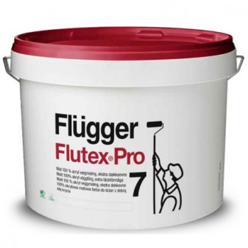Flugger Flutex Pro 7 краска шелковисто-матовая 9,1л