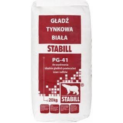 Шпаклевка гипсовая Stabill PG41  20 кг.