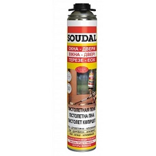 Пена монтажная профессиональная Soudal, 750 мл