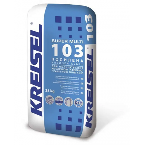 Kreisel 103 ( Kreisel TE13 ) Super Multi клей для плитки посилений 25 кг.