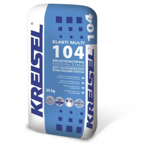 Kreisel 104 ( Kreisel TE14 ) ElastiMulti клей для плитки еластичний 25 кг.