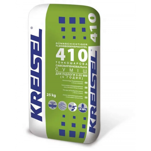Kreisel 410 самовирівнювальна суміш 25 кг.