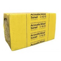 Акустична мінеральна вата 50 мм. AcousticWool Sonet (1000х600х50мм.) 6 м2
