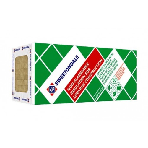 Базальтова вата Sweetondale (Світондейл) Ultrawool light 50 мм. 30 кг/м3, (50х600х1200 мм.) 5,76 м2