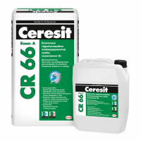 Ceresit CR 66 гидроизоляционная смесь двухкомпонентная 17,5 кг. + 5 л.