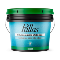 Декоративна фарба з ефектом шовку Oikos Pallas, 4 л
