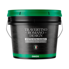 Декоративна штукатурка Oikos Travertino Romano Design, 20 кг