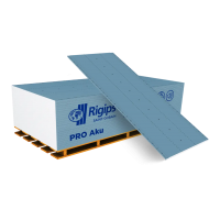 Гіпсокартон акустичний RIGIPS Pro AKU 12,5х1200х2000 мм