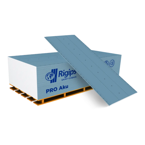 Гіпсокартон акустичний RIGIPS Pro AKU 12,5х1200х2000 мм