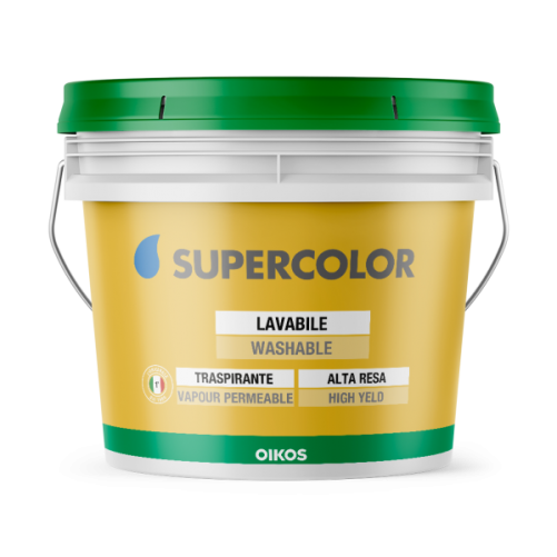 Інтер'єрна акрилова фарба Oikos Supercolor матова, 10 л