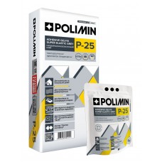 Polimin P-25 Flex клей для плитки еластичний 25 кг.
