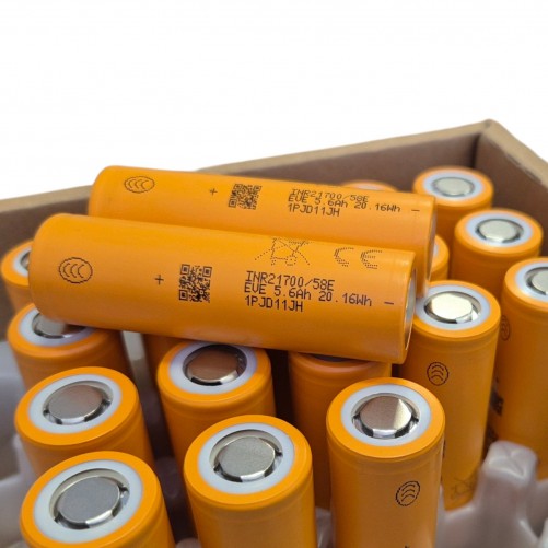 Акумулятор літій-іонний високої ємності EVE INR21700-58E 5600mAh 3.6V 16,8A (20.16Wh)