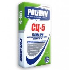 Polimin СЦ-5 стяжка цементная 25 кг.