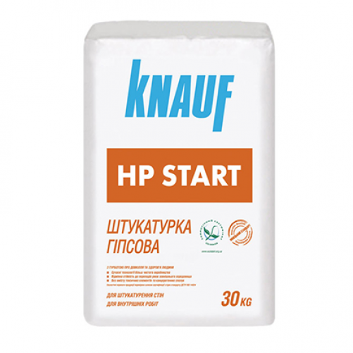 Knauf HP Start штукатурка гіпсова 30 кг.