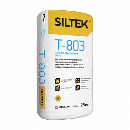 Siltek T-803 клей для плитки 25 кг.