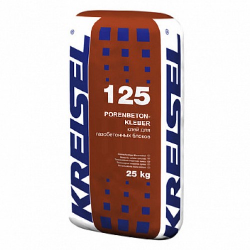 Клей для газоблока Kreisel 125 Porenbetonkleber 25 кг