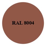 Цвет RAL 8004